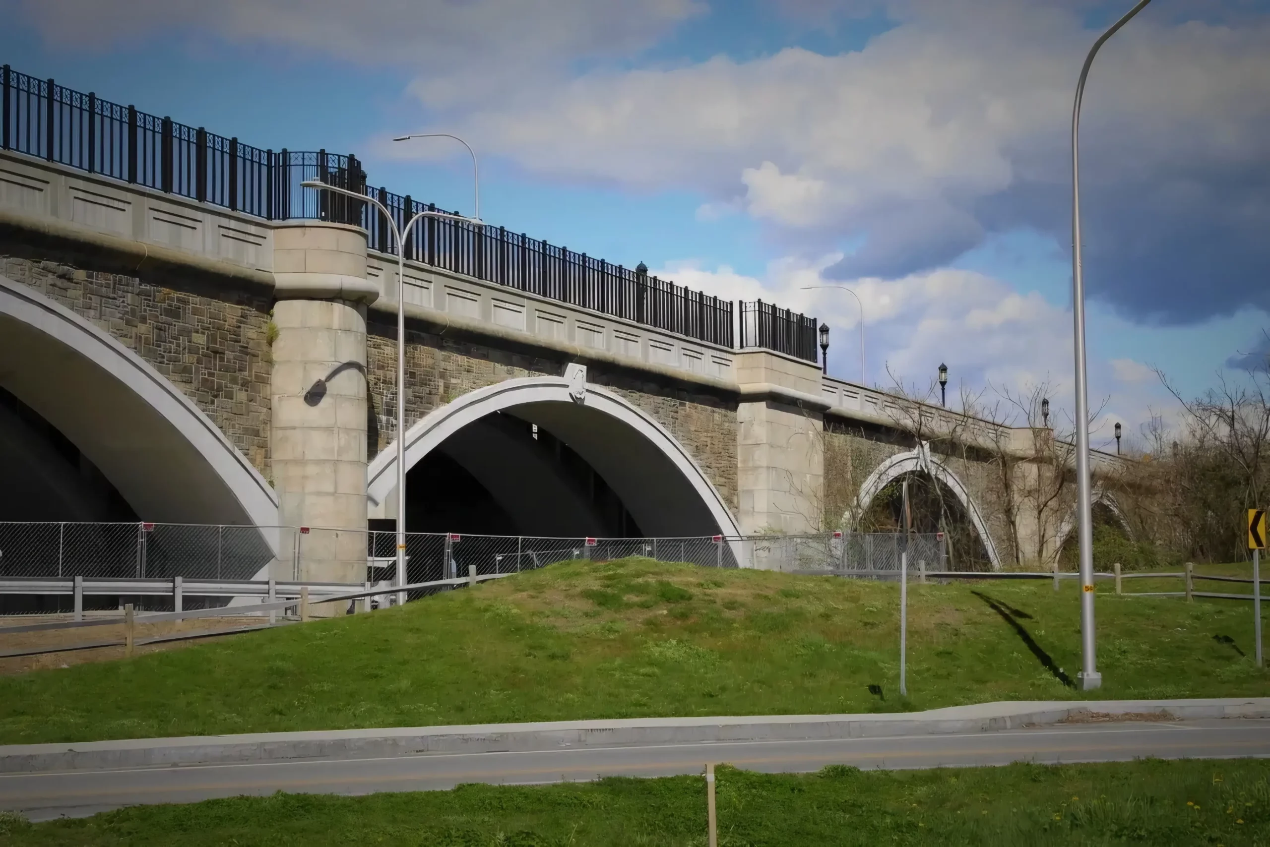 Providence, Rhode Island's Washington Bridge.