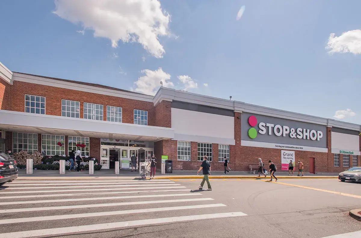 A Stop & Shop building.