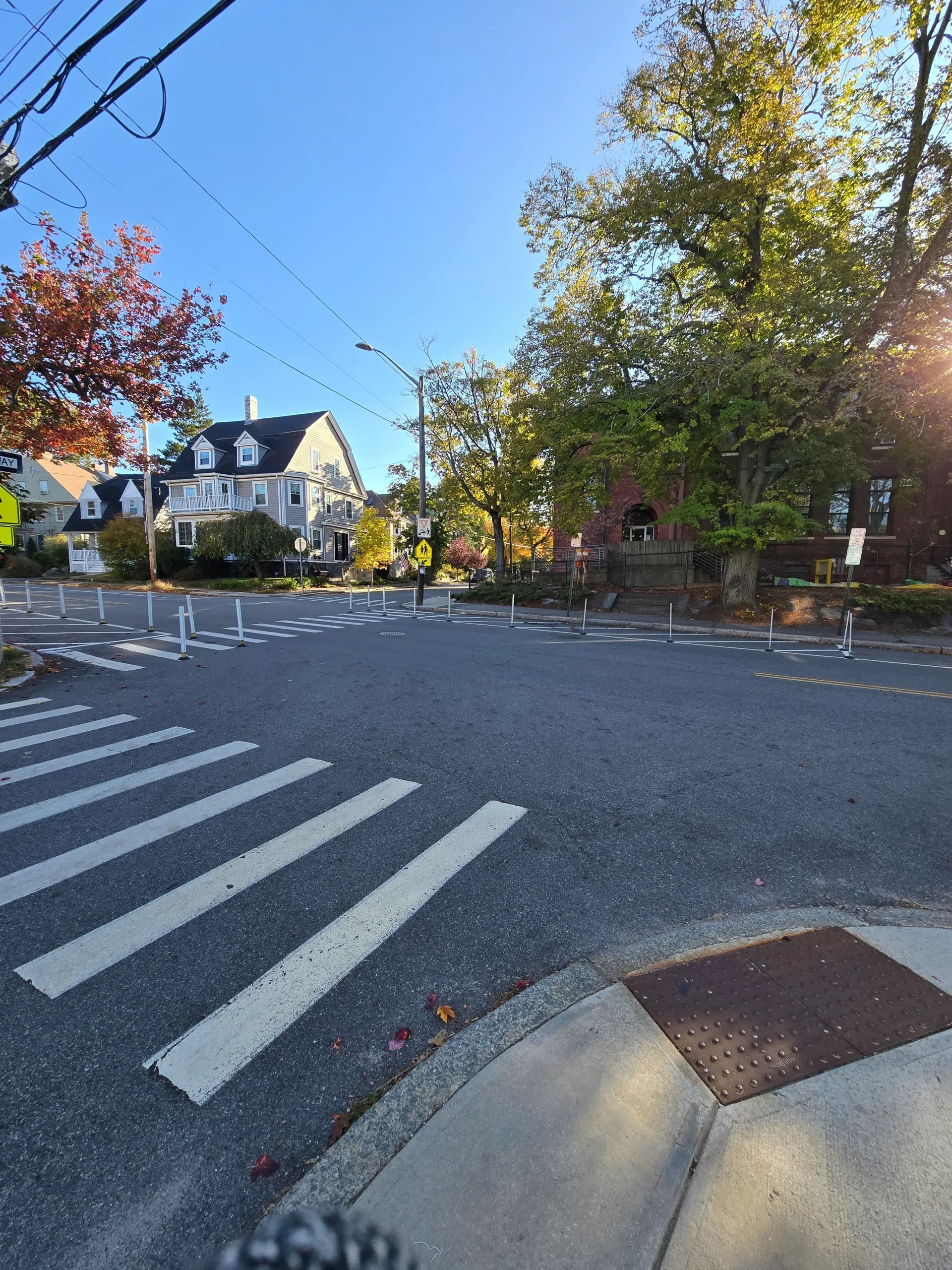 Providence's Hope Street's bollards.